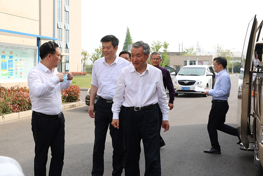 Претседателот на Општинскиот комитет Нантонг на CPPCC и делегацијата го посетија Џиангсу Чуандао (2)