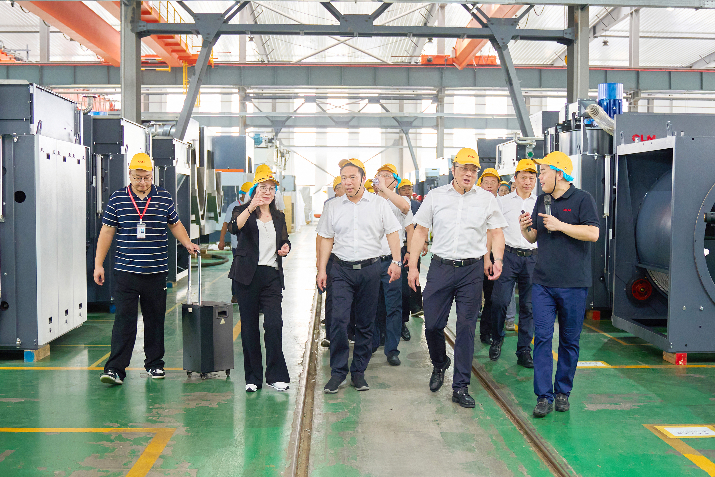 Nantong Executive Deputy Mayor Wang Xiaobin Visited CLM for Investigation