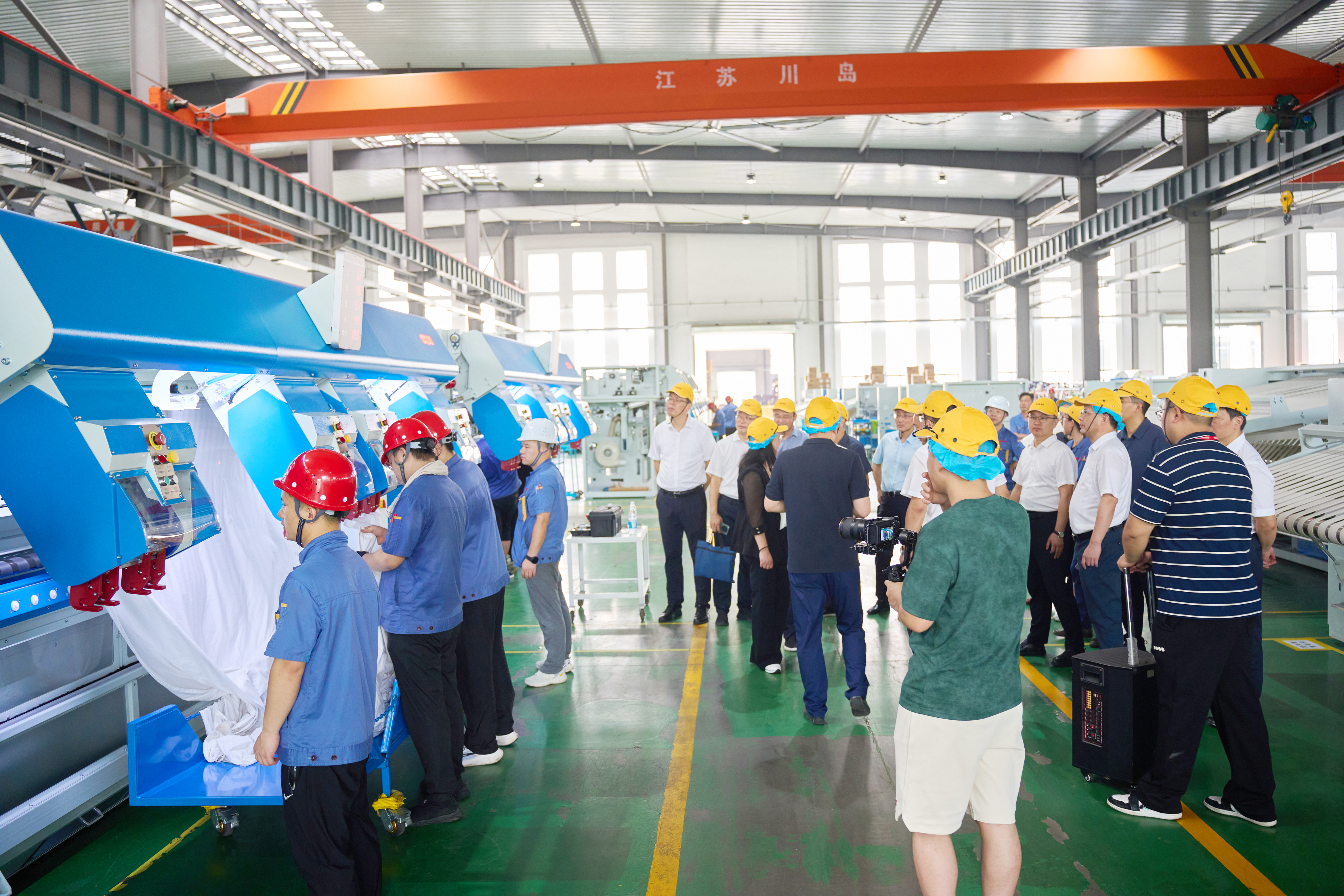Nantong Executive Deputy Mayor Wang Xiaobin Visited CLM for Investigation