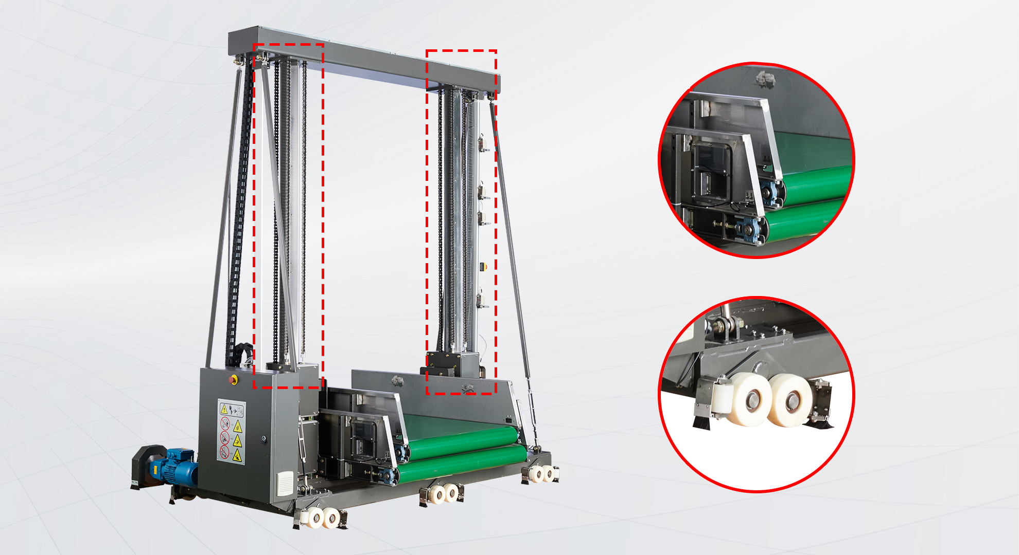Stability and safety design of Kingstar Automation shuttle conveyor