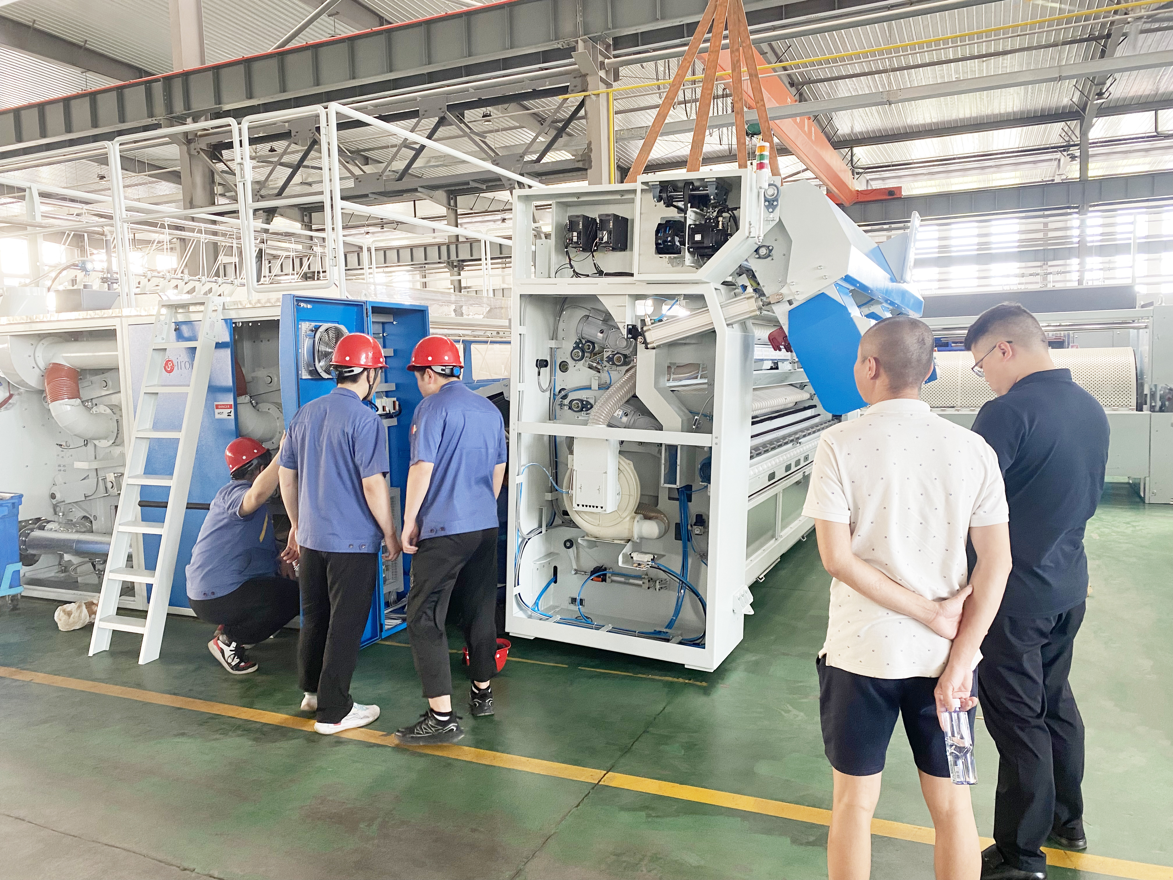 Just shipped: Kingstar Automation built ironing line to New Zealand!
