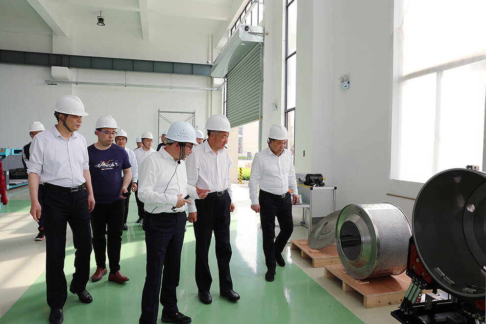 The Chairman of the Nantong Municipal Committee of the CPPCC and delegation visited Jiangsu Chuandao (1)
