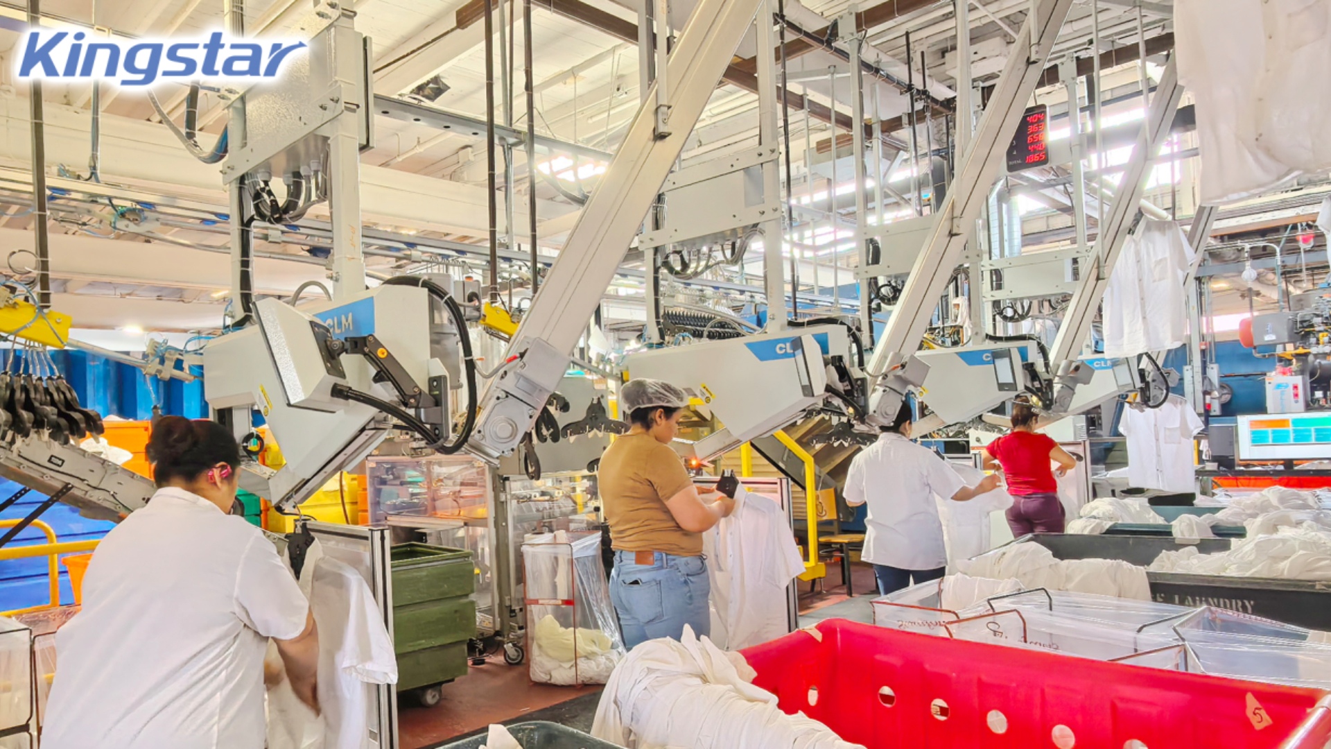 Kingstar Garment Finishing Line Installed at U.S. Laundry Plant