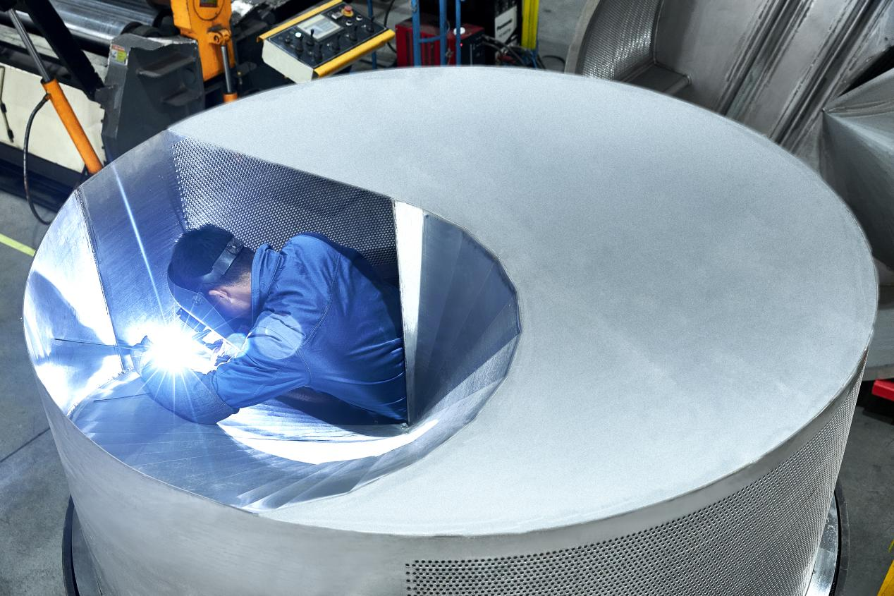 tunnel washer's inner drum