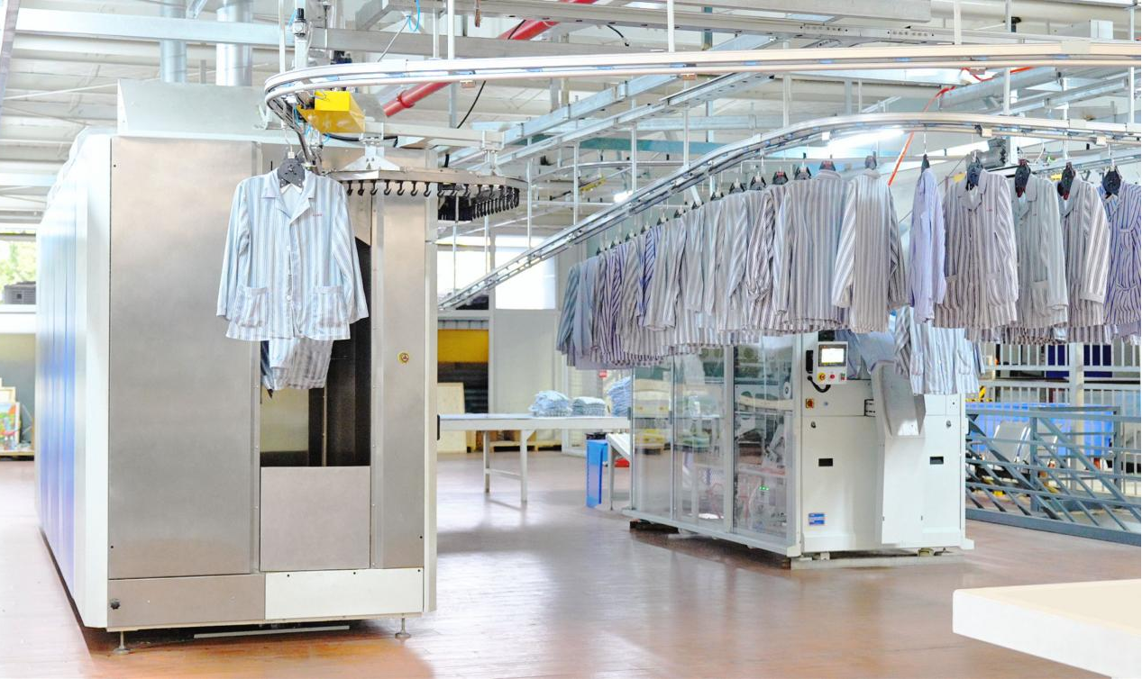 The First Kingstar Automation Garment Finishing Line was Successfully Put into Operation in Shanghai, Increasing Efficiency and Reducing Labor
