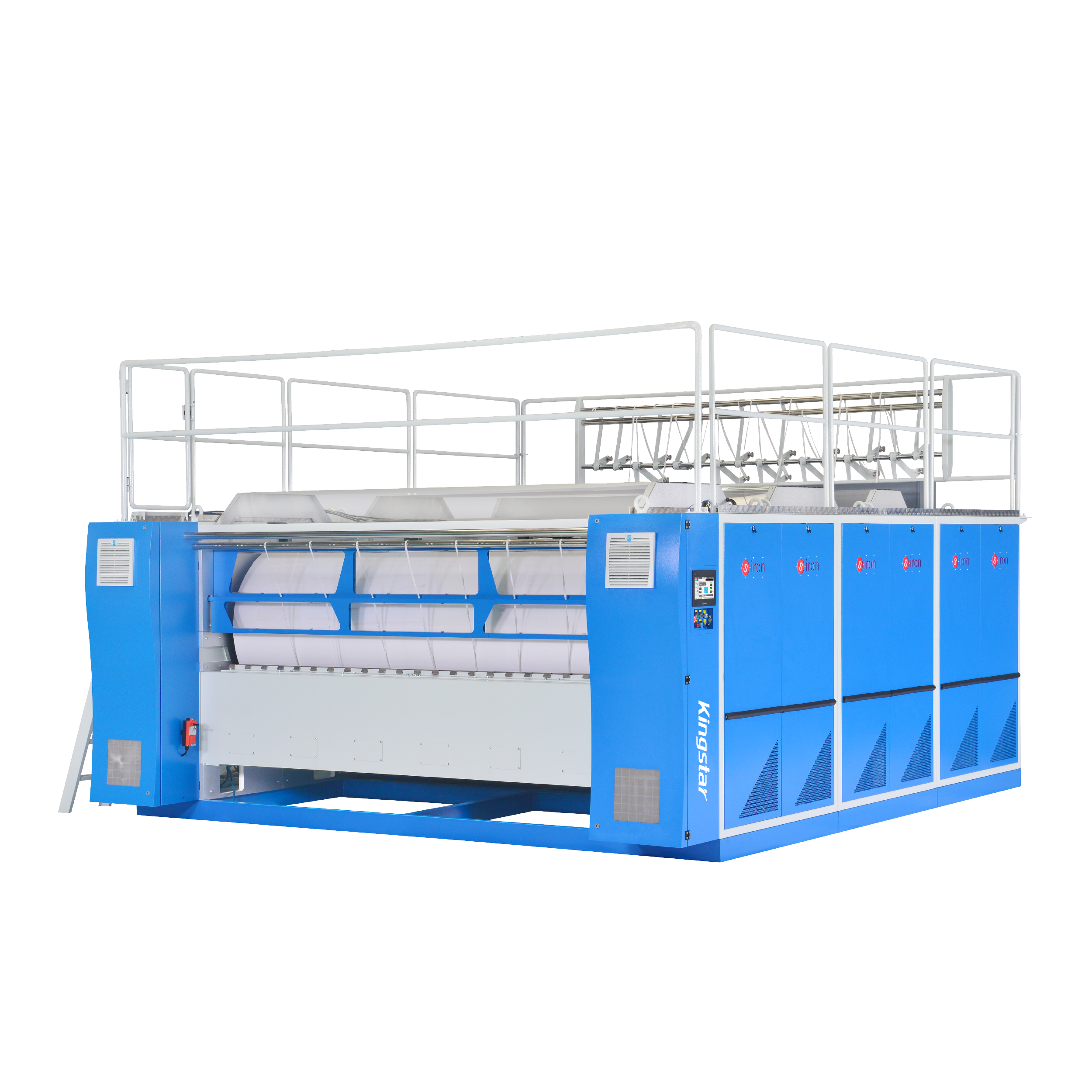 Steam-Heated Flexible Chest Ironer